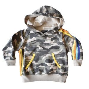 Little Rad Things Camo Hoodie